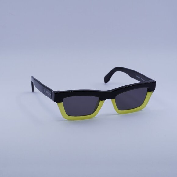 Palm Angels PERI108 MELROSE 1807 Sunglasses Black Cat Eye Frame, Grey Lenses - Picture 1 of 9